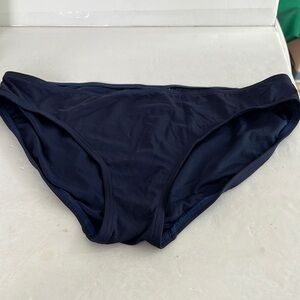 Calvin Klein Navy Blue Bikini Bottons Size XL